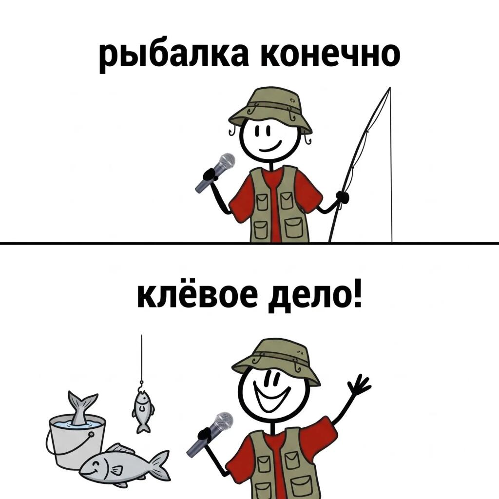 Двухпанельный мем с палочным человечком с микрофоном: сверху текст «Я настолько быстрый», снизу смеющийся персонаж и надпись «что просто slow нет (3 из 10)