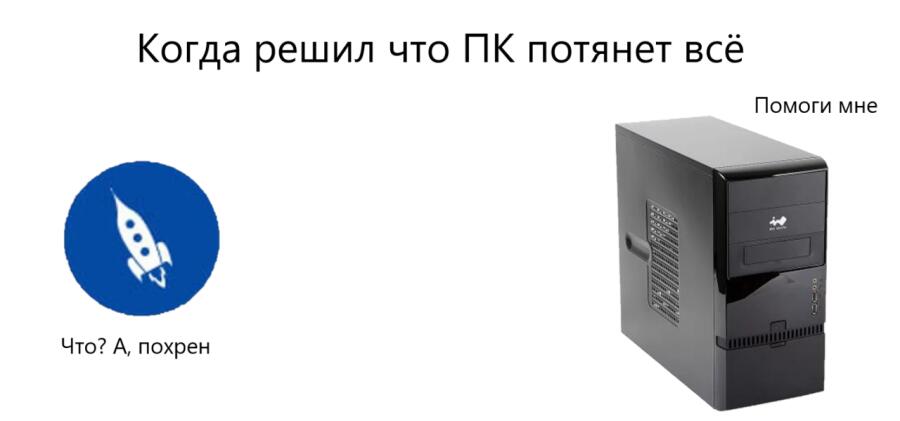 Типичный ускоритель