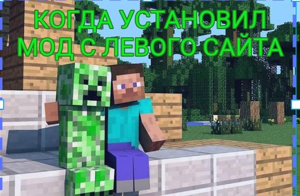 Кто нибудь скачивал моды с левого сайта?)