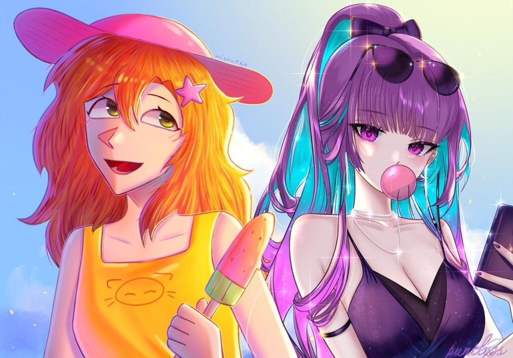Тоже поучаствовала в фейк-коллабе любими Мишутки( ˙▿˙ )