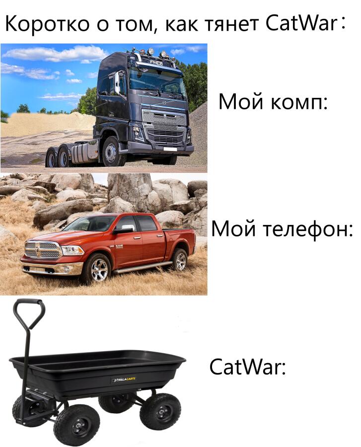 То есть, у Вара очень низкие системные требования