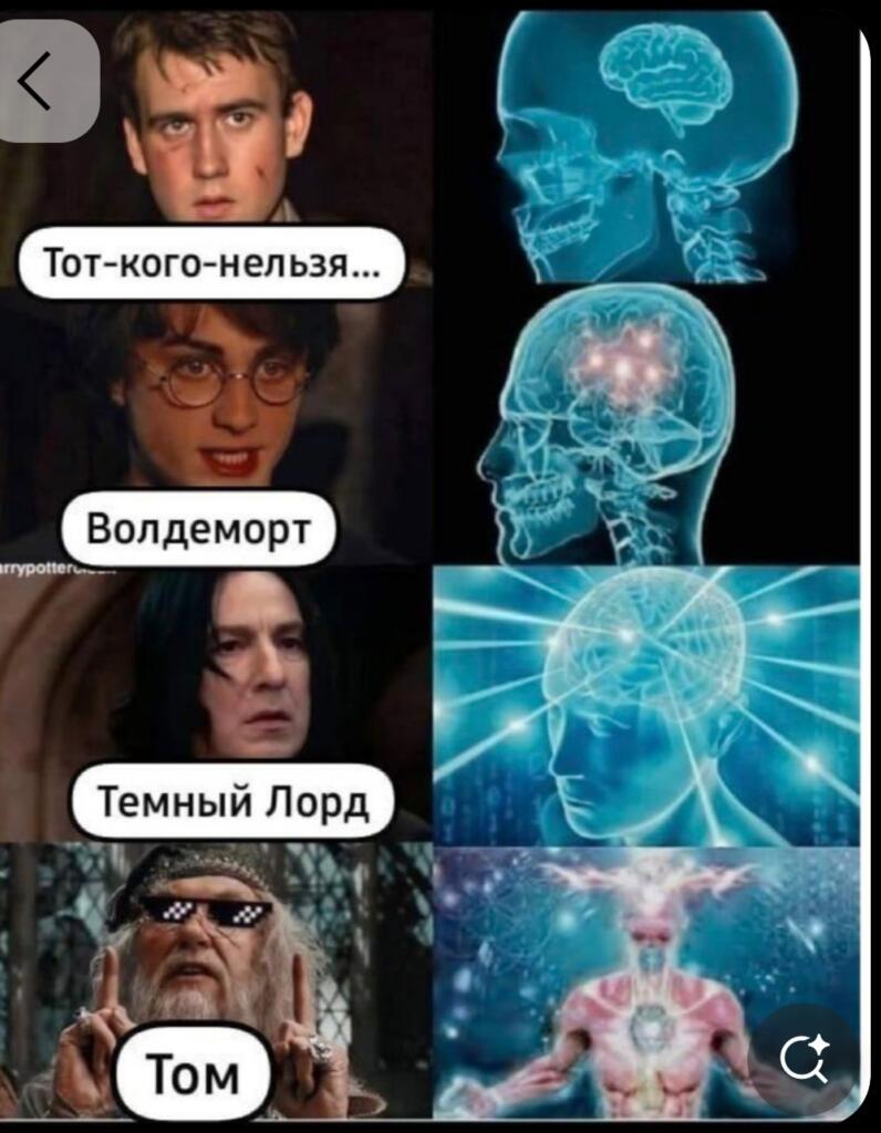 Мем от Годжо