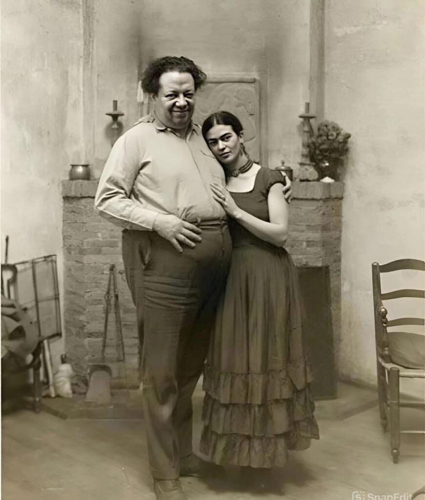 Фрида Кало и Диего Ривера. 1930 год.
Самая первая альтушка для скуфа в истории