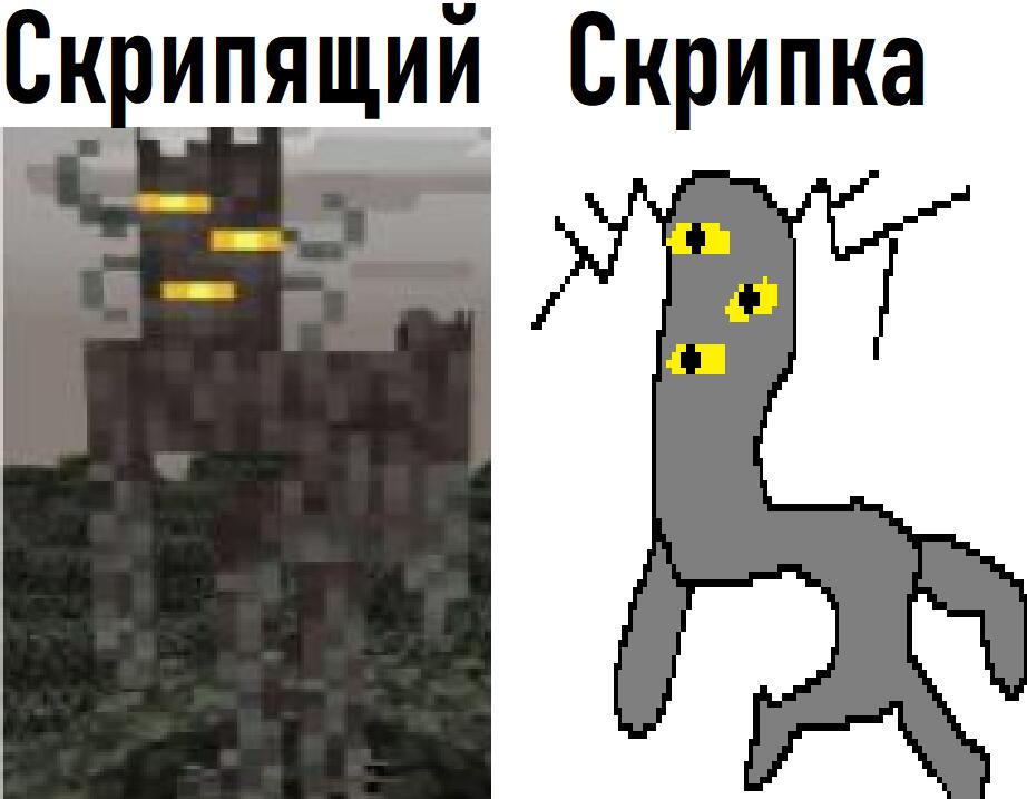 Спасибо фонарю за этот прекрасный арт нового моба.
Спасибо Джусу за то, что сказал как этот моб называется