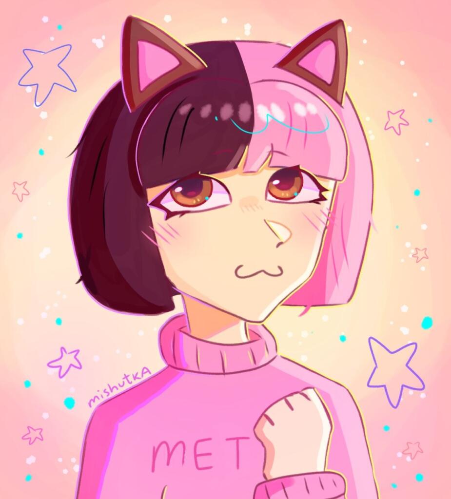 Вот вам арт от Мишани 💓💓💓
Да-да это та самая Кики Кусева. Короче мне пришлось начать новый аккаунт. Тут я тоже буду р