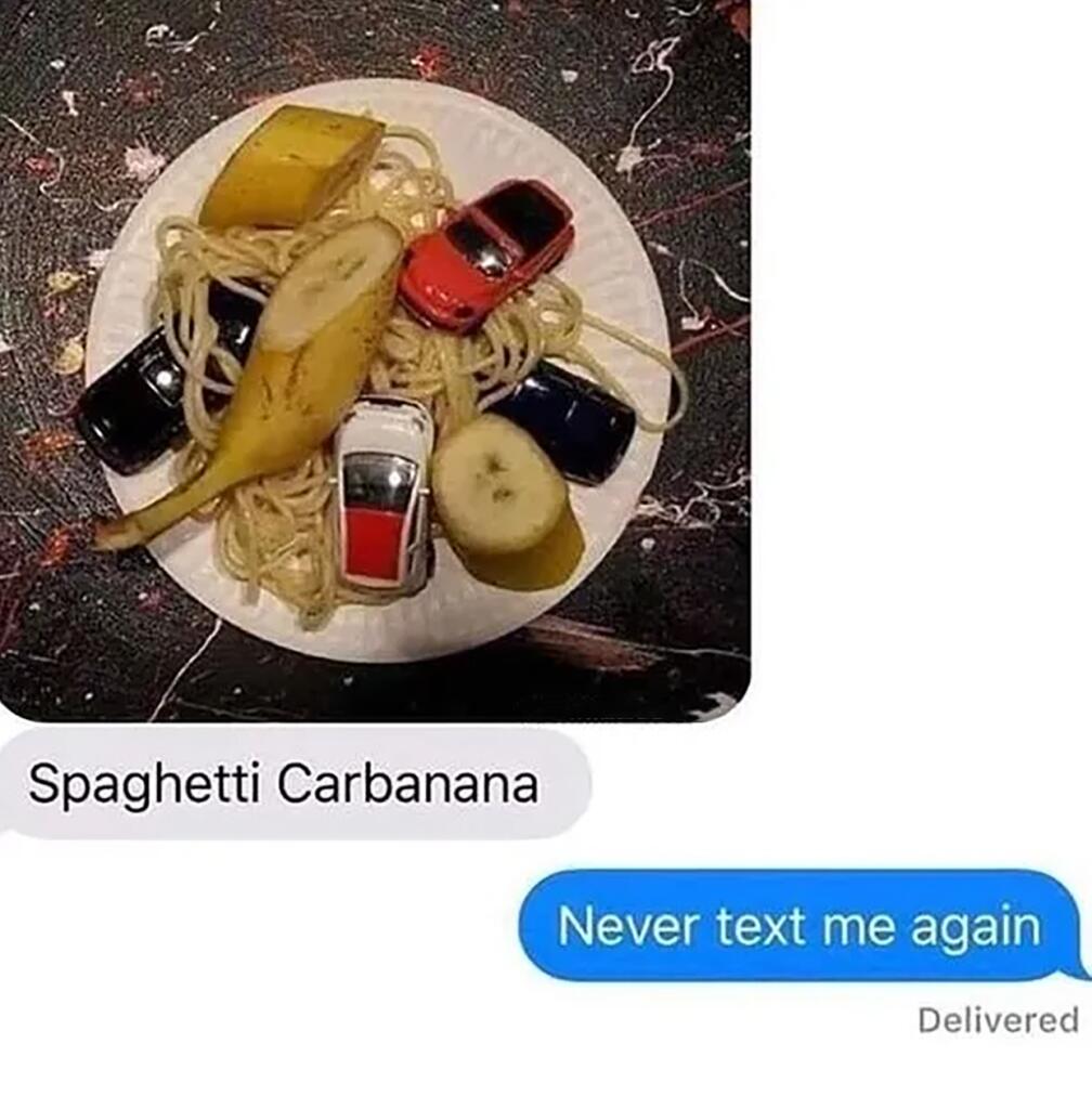 Spaghetti carbanana