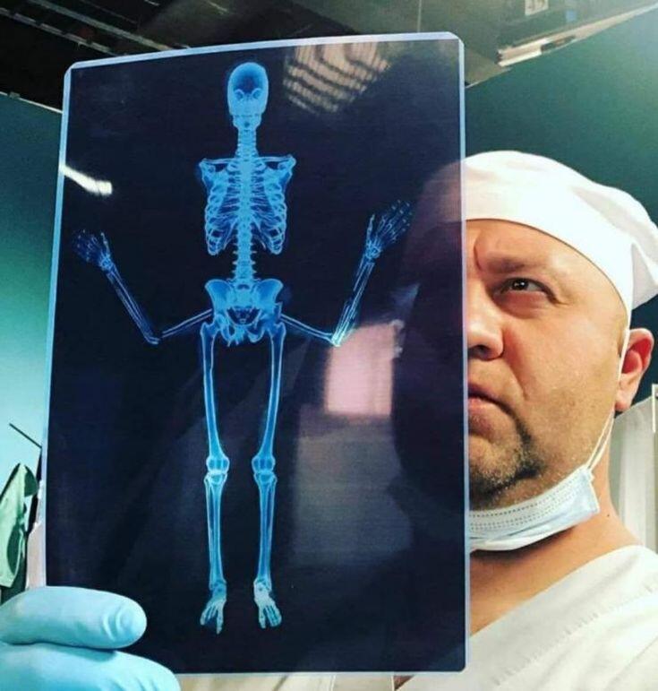 Тут недавно твой рентген пришёл... Врачи говорят не операбельно