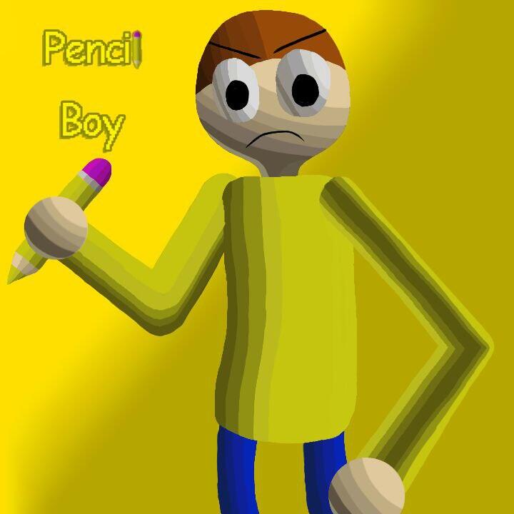 Pencil Boy Art