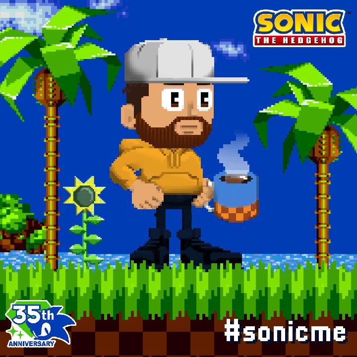 Зацените, какого чувачка я слепил в конструкторе персонажей от Sega