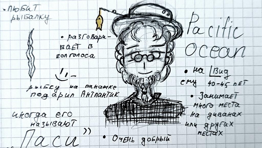 я тут подумала "ХмМмМм а что если сделать хум-версию океанов??? Звучит зашибись" так что вот: Тихий океан/Pacific ocean/