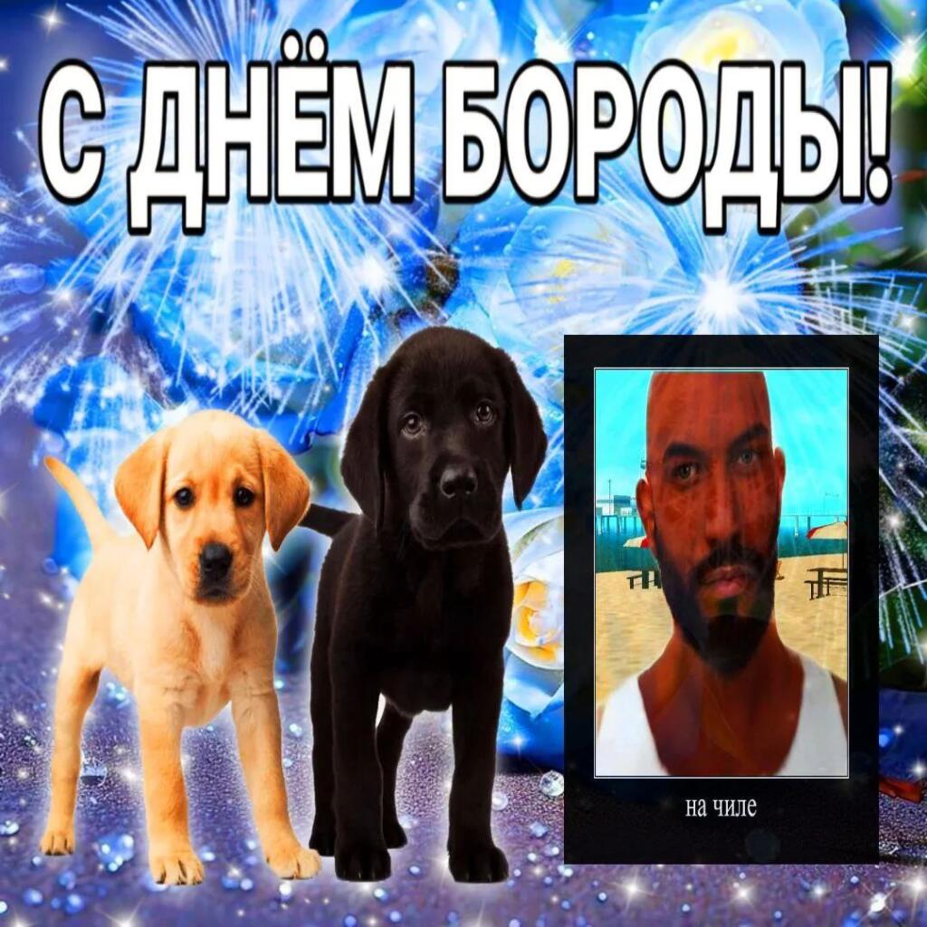 С днём бороды!
7 Сентября - Отмечается день бороды
Поздравь реальную бороду