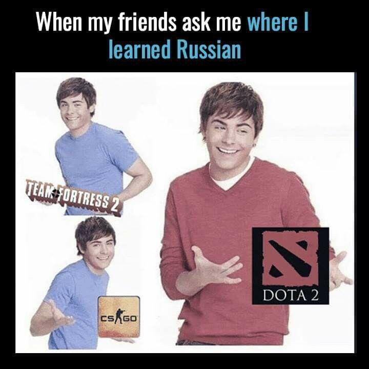 Pov : друзья спрашивают, где я выучил русский язык?
Так же я: