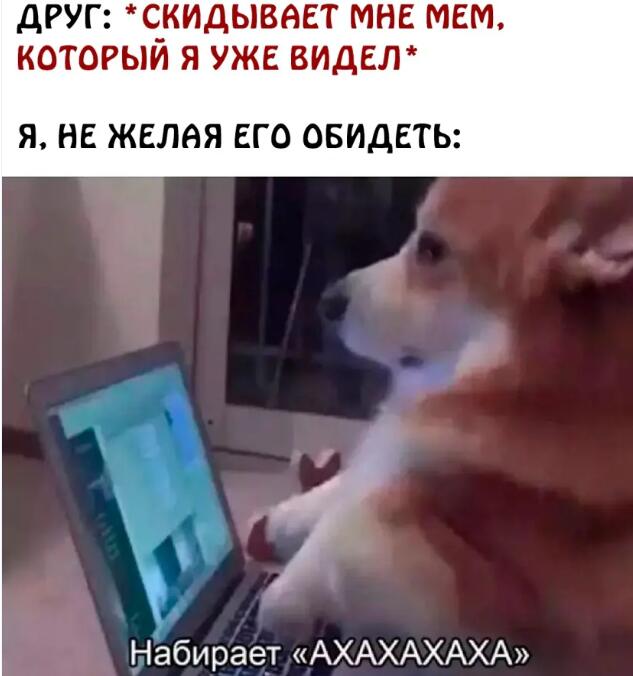 Мем от а