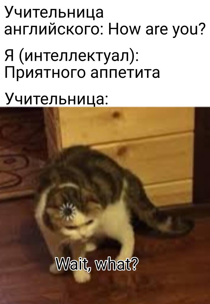 Вот вам мем для людей с IQ выше 200
