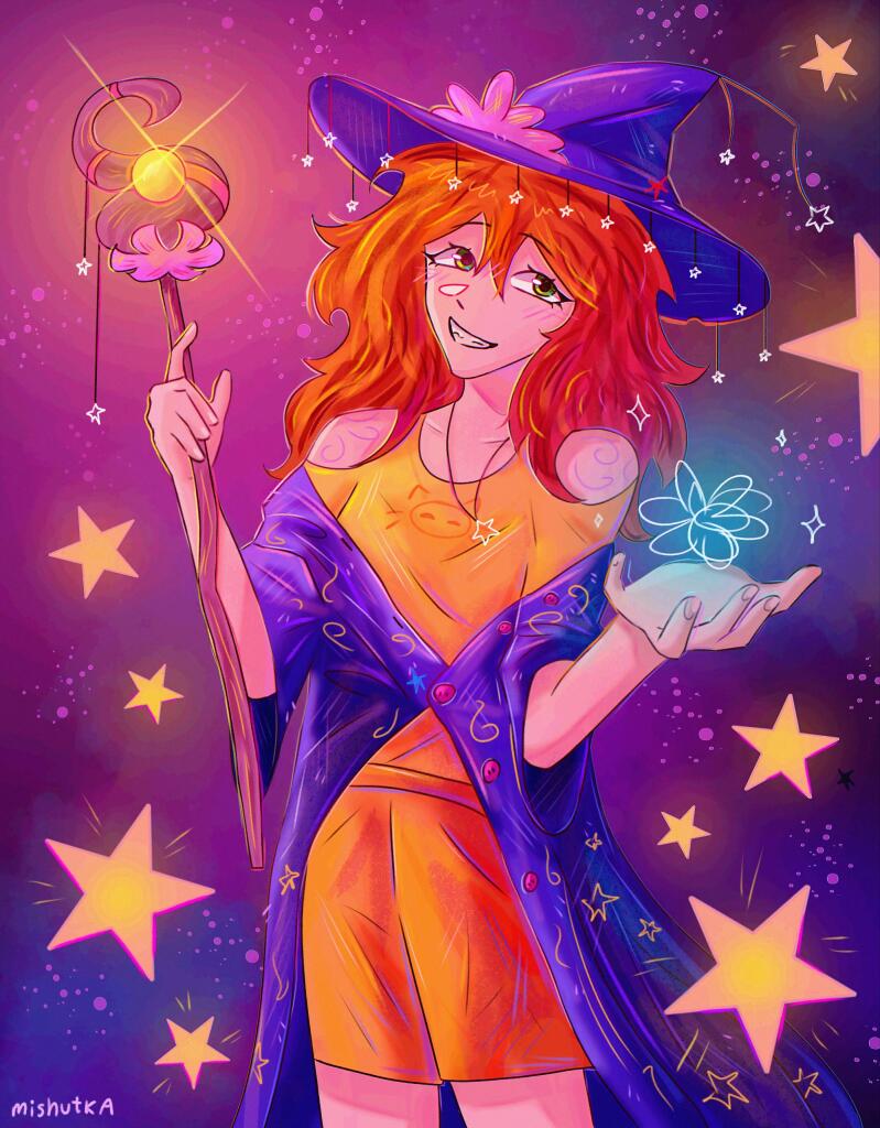Рисунок на челлендж Мелони 🎇✨🪄
( ﹁ ﹁ ) ~→