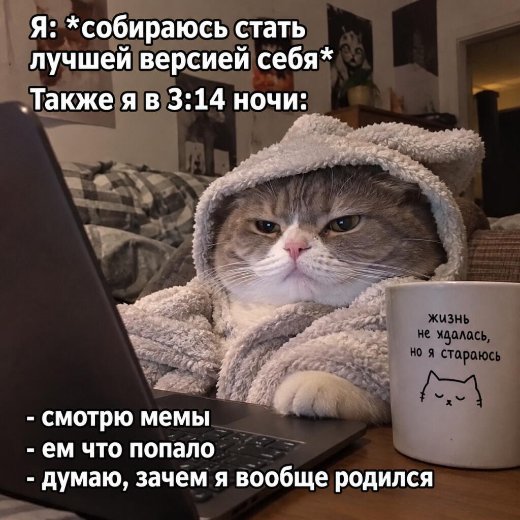Мем без подписи