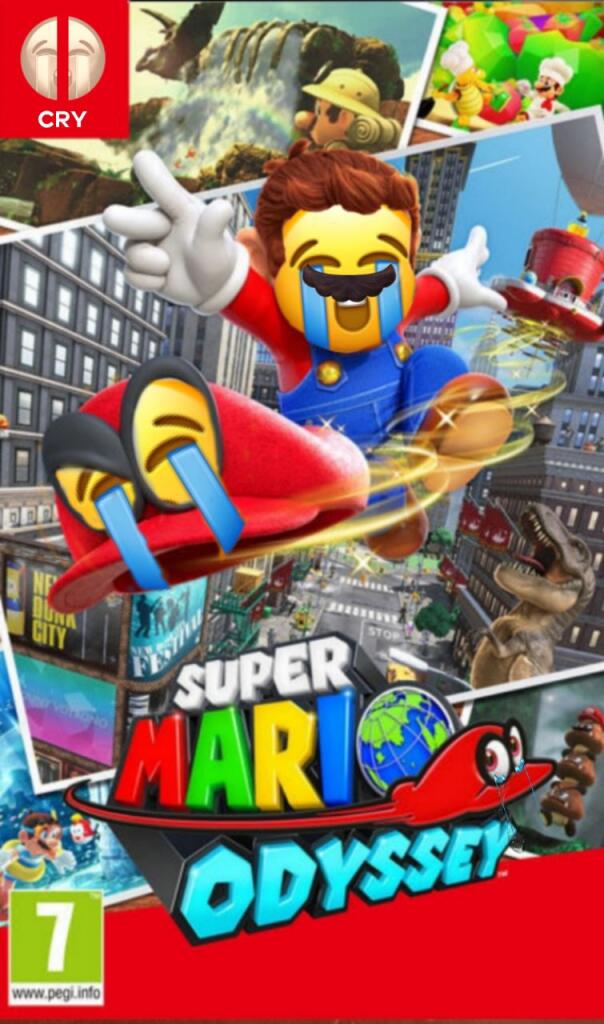 ты когда задумался и случайно удалил свой прогресс в super mario odyssey