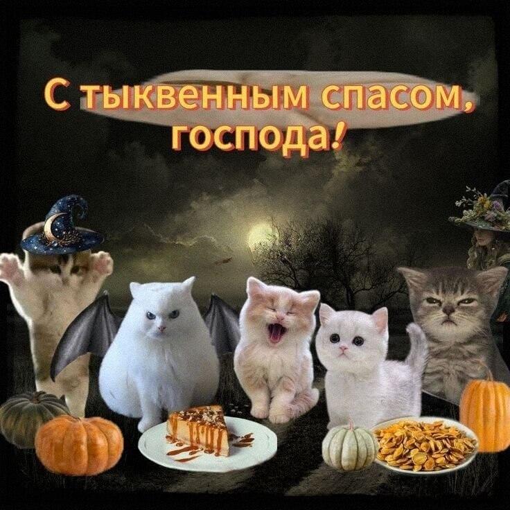 Всех с Хэллоуином... Ой, с Тыквенным Спасом😊