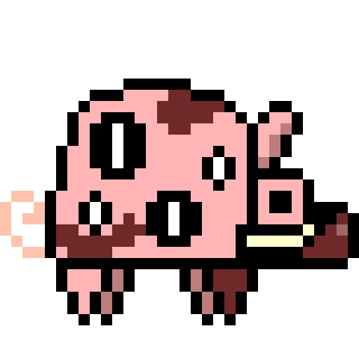 По запросу (Ironik100) - "Нарисуй адскую свинью".
Выполнено.
Мой ТГк - Pixel_art - https://t.me/Arts_Pixel
От автора: По