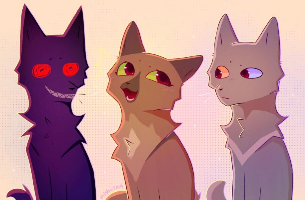 А что, они котята теперь??? Интересная параллельная Вселенная 😺