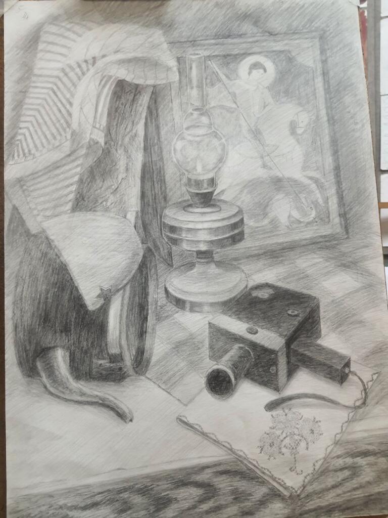Моя дипломная работа и небольшая почеркушка 🎨