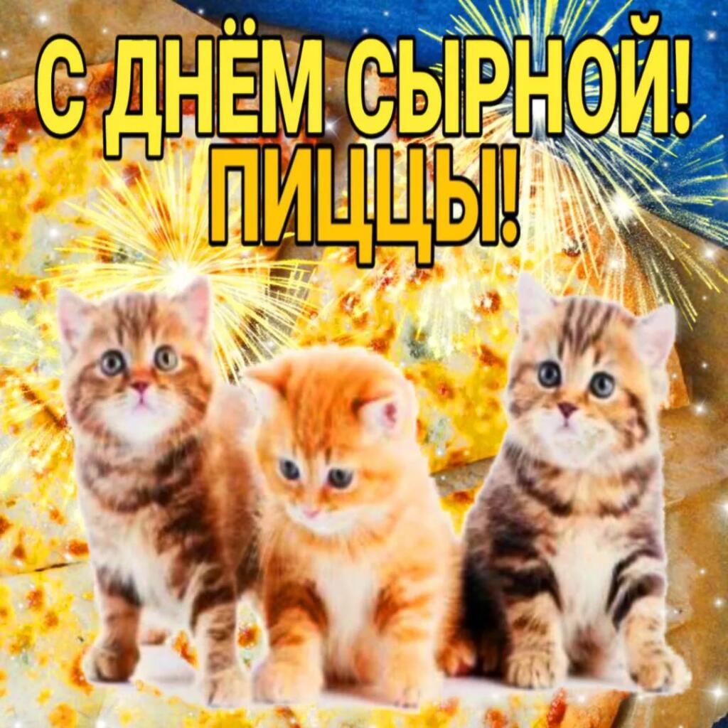 С днём сырной пиццы!
5 Сентября - Отмечается день сырной пиццы
Поздравляй сырных