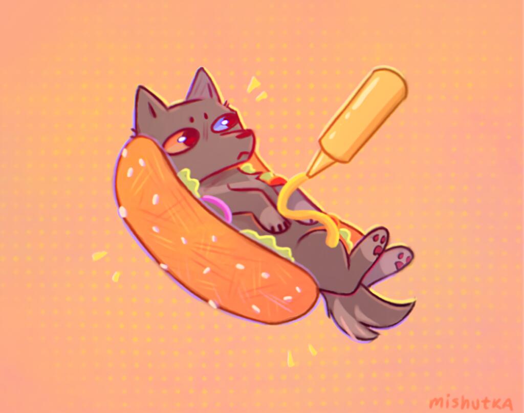 Горрррячие хот-доги! (¬◡¬)✧
🌭🌭🌭