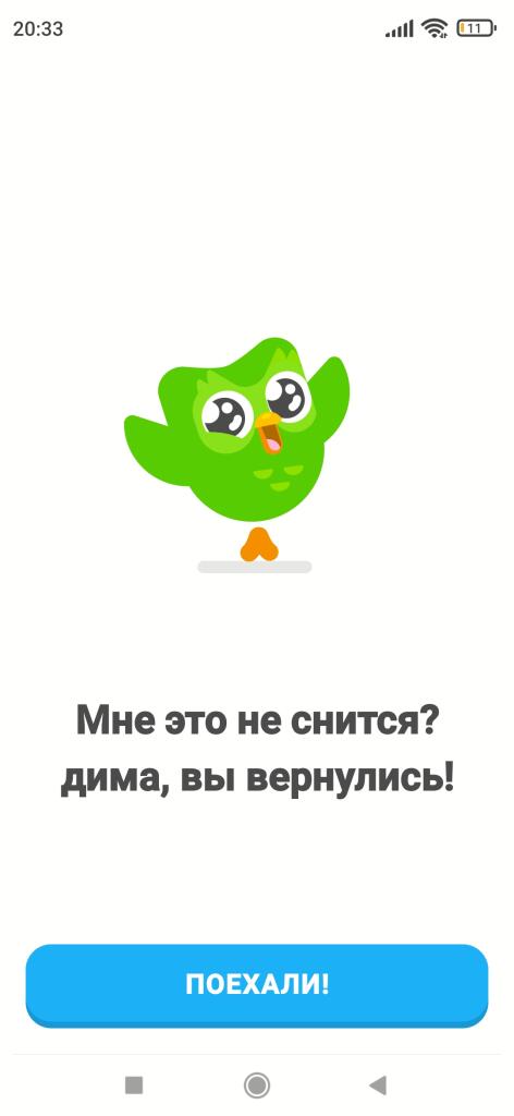 Спустя практически 2 года я вернулся в дуалинго