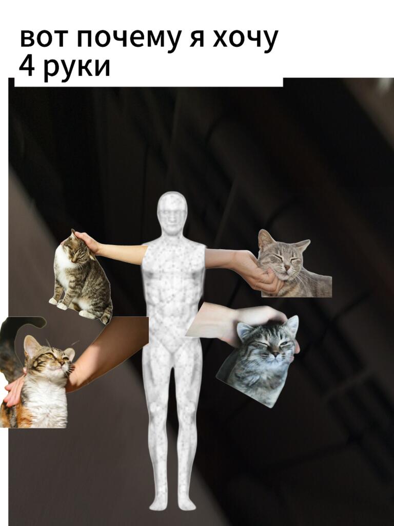 Вот почему я хочу 4 руки