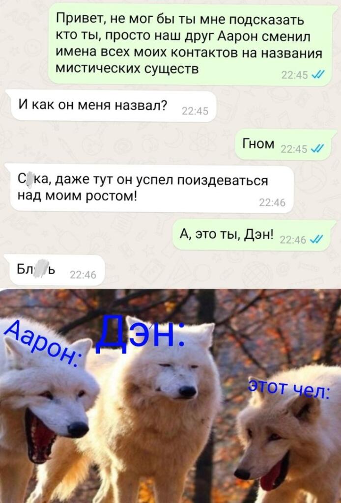 Низко как-то шутить над ростом...